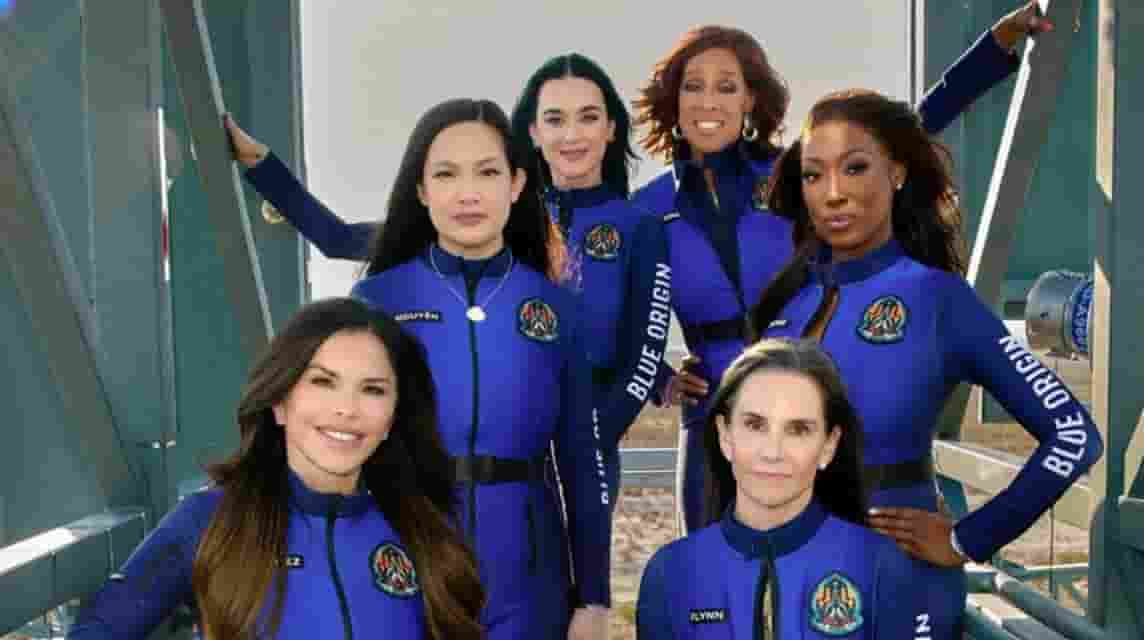 Historic Moment, The Blue Origin Crew, Including Katy Perry, Safely Return to Earth After Successful Space Flight!